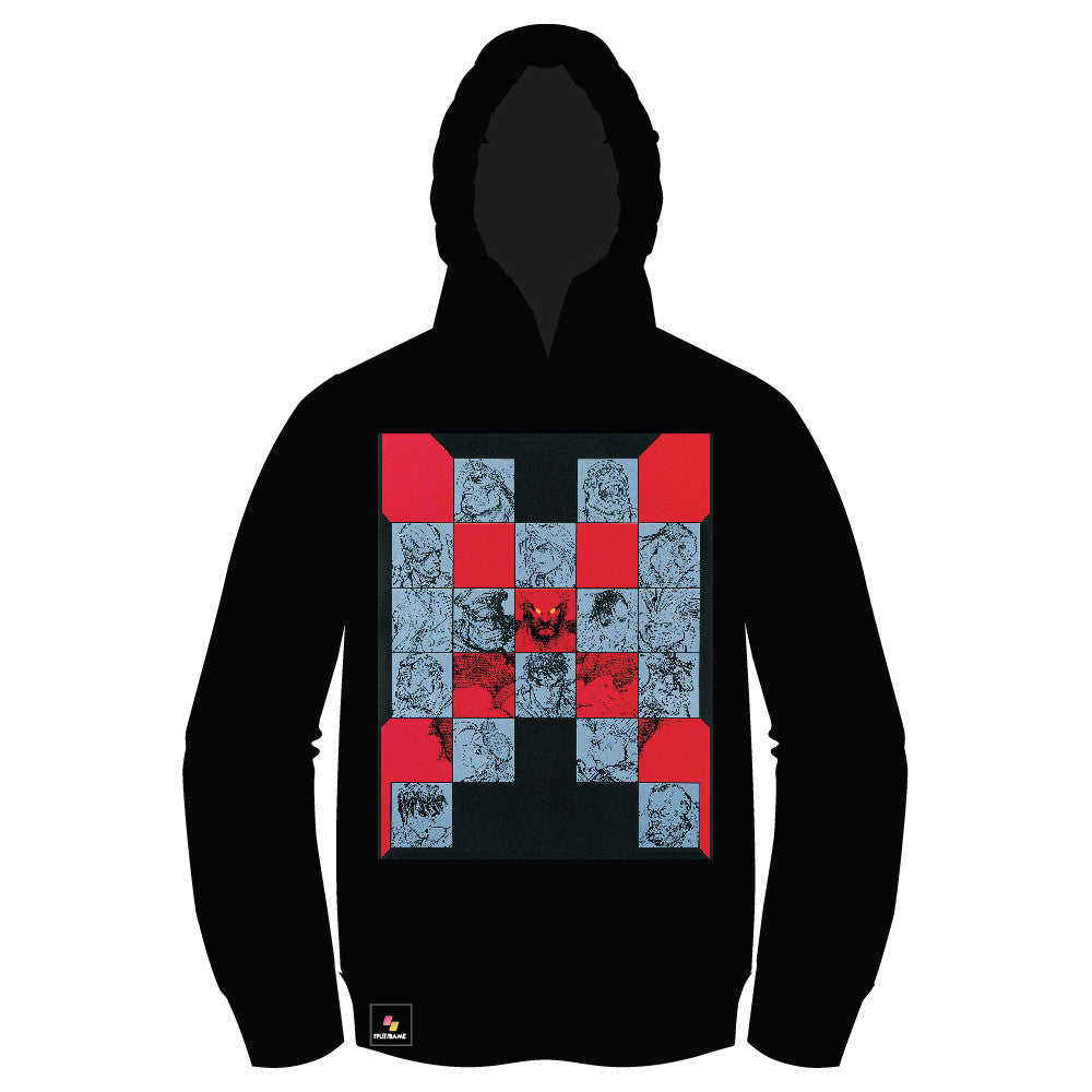Super Street Fighter II X (TURBO INSTINCTS) PULLOVER Hoodie [Front Print]