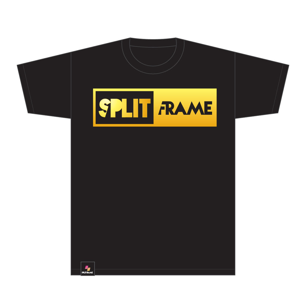 SPLITFRAME Logo Gold Tee