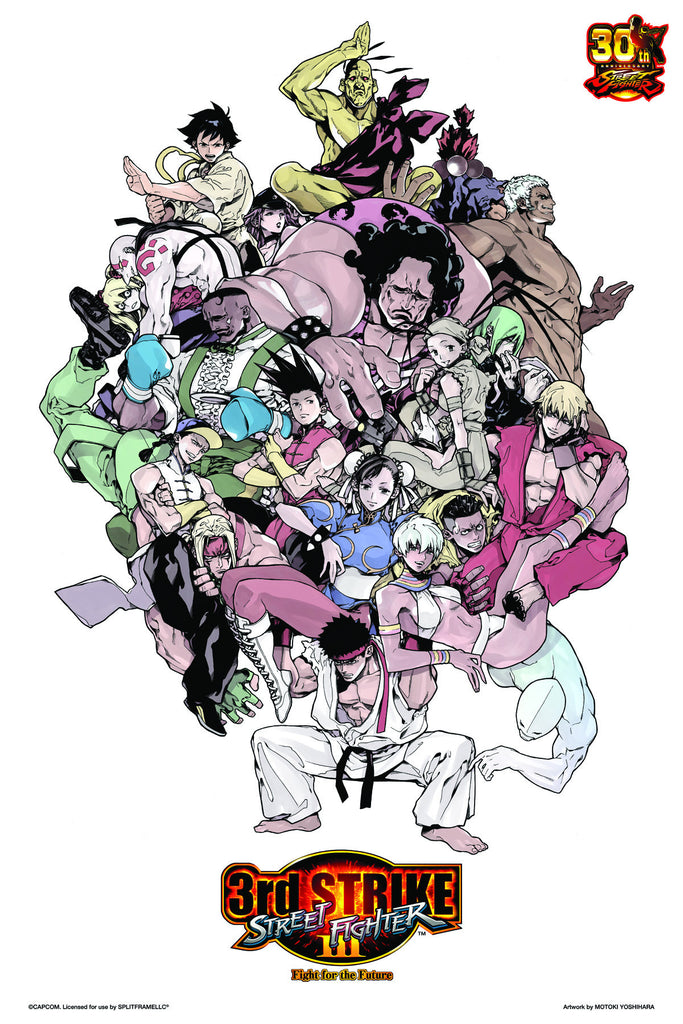 Street Fighter III: 3rd Strike Breaking Back Poster by Motoki Yoshihara
